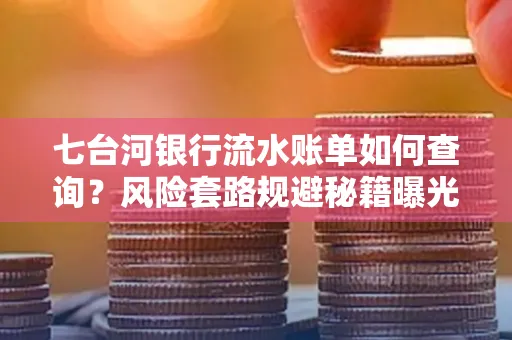 七台河银行流水账单如何查询?风险套路规避秘籍曝光?