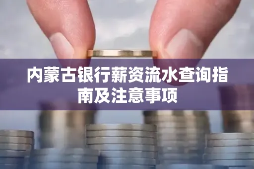 内蒙古银行薪资流水查询指南及注意事项