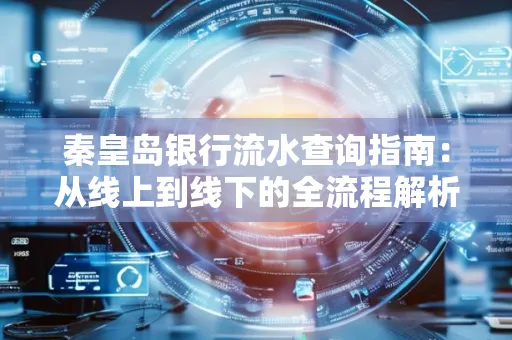 秦皇岛银行流水查询指南:从线上到线下的全流程解析