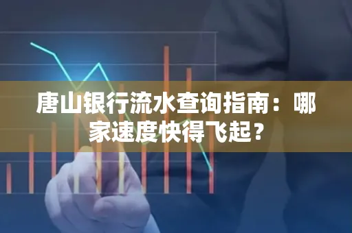 唐山银行流水查询指南:哪家速度快得飞起?