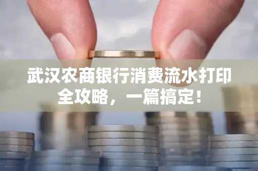 武汉农商银行消费流水打印全攻略,一篇搞定!