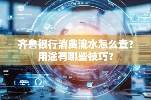 齐鲁银行消费流水怎么查?用途有哪些技巧?