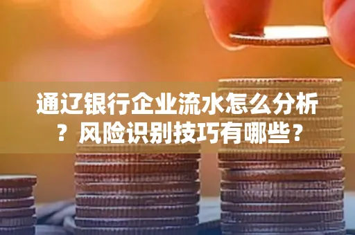 通辽银行企业流水怎么分析?风险识别技巧有哪些?