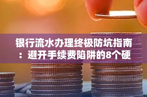 银行流水办理终极防坑指南：避开手续费陷阱的8个硬核技巧