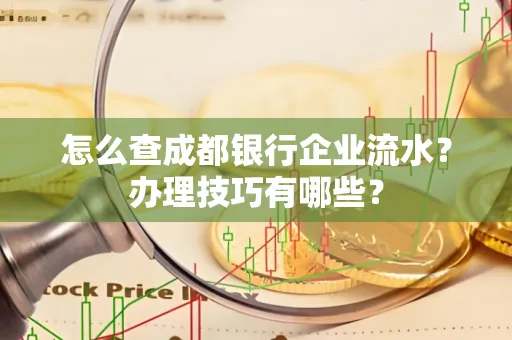 怎么查成都银行企业流水?办理技巧有哪些?