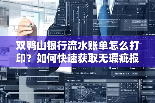 双鸭山银行流水账单怎么打印？如何快速获取无瑕疵报告？