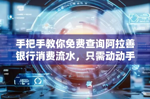 手把手教你免费查询阿拉善银行消费流水,只需动动手指就能完成