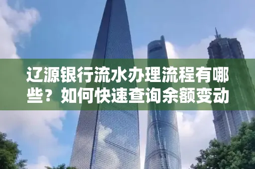 辽源银行流水办理流程有哪些?如何快速查询余额变动?