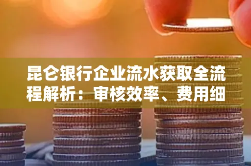 昆仑银行企业流水获取全流程解析:审核效率、费用细节、安全措施全知道