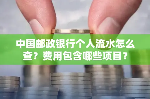 中国邮政银行个人流水怎么查?费用包含哪些项目?