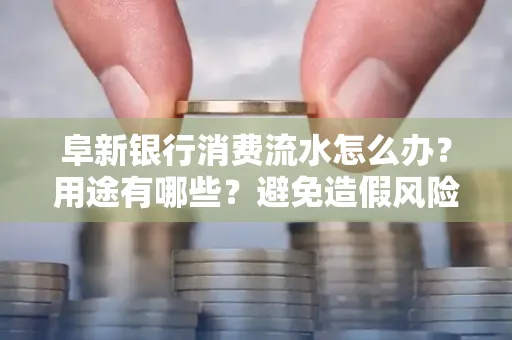 阜新银行消费流水怎么办?用途有哪些?避免造假风险方法