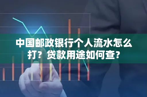 中国邮政银行个人流水怎么打?贷款用途如何查?
