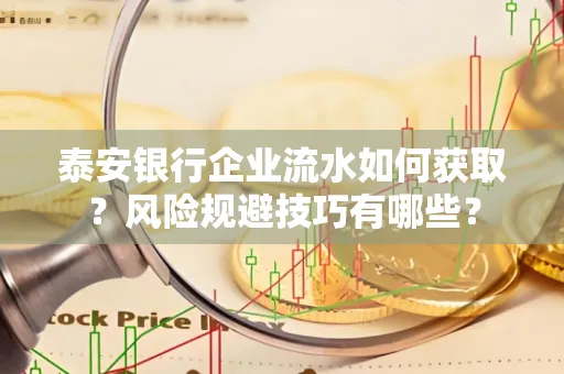 泰安银行企业流水如何获取？风险规避技巧有哪些？